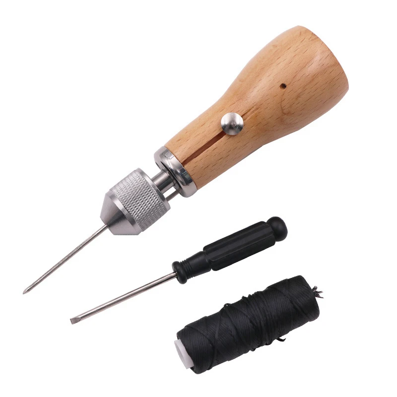 DIY Hand Sewing Machine Waxed Thread For Leather Leather Sewing Tool Leather Craft Edge Stitching Belt Strips Shoemaker Tools
DIY Hand Sewing Machine Waxed Thread For Leather Leather Sewing Tool Leather Craft Edge Stitching Belt Strips Shoemaker Tools