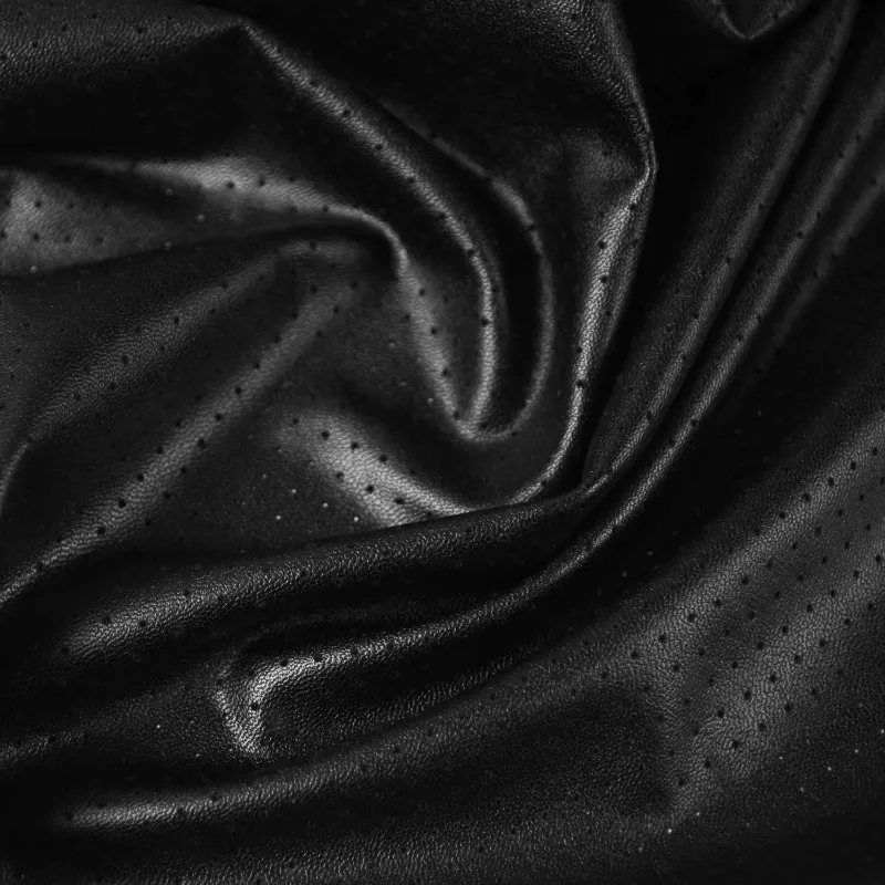 Leather Fabric Perforated Four Sides Elastic Soft Clothing Seat Soft Bag Wholesale Cloth for Diy Apparel Sewing Meters Material
Leather Fabric Perforated Four Sides Elastic Soft Clothing Seat Soft Bag Wholesale Cloth for Diy Apparel Sewing Meters Material