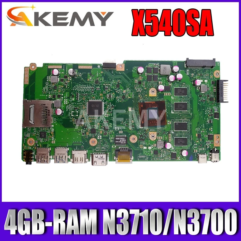 Новая материнская плата X540SA REV 2,0 для Asus X540 X540S X540SA X540SAA, протестированная Материнская плата ноутбука ок 4GB-RAM N3710/N3700 CPU
Новая материнская плата X540SA REV 2,0 для Asus X540 X540S X540SA X540SAA, протестированная Материнская плата ноутбука ок 4GB-RAM N3710/N3700 CPU
