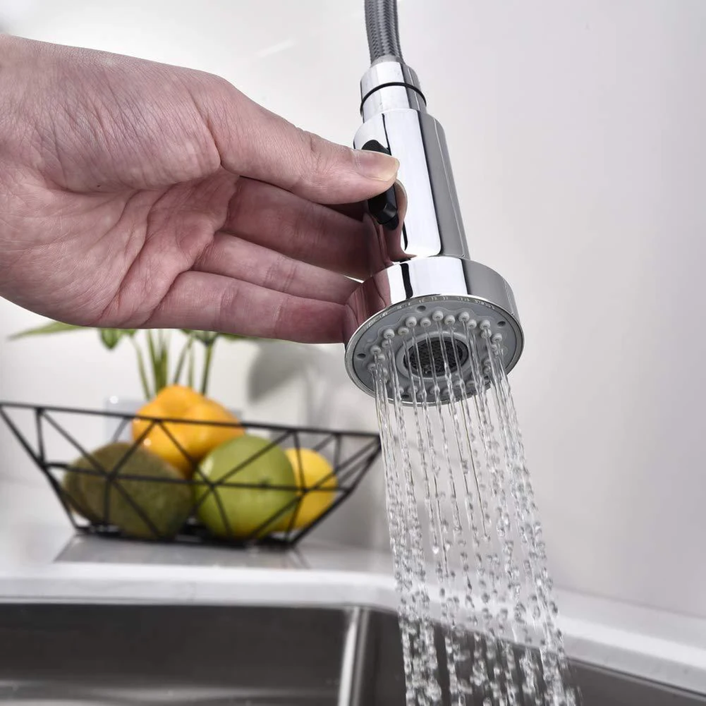 2 Modes Water Faucet Bubbler Pull Out Spray Head Faucet Kitchen Sink Basin Mixer Tap Replacement Sprinkler Kitchen Accessories
2 Modes Water Faucet Bubbler Pull Out Spray Head Faucet Kitchen Sink Basin Mixer Tap Replacement Sprinkler Kitchen Accessories