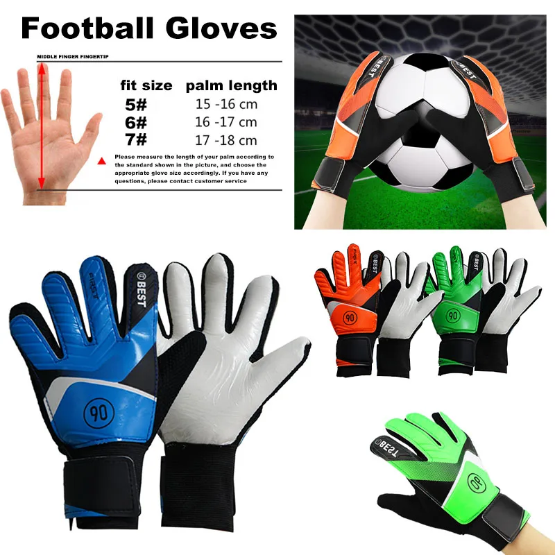Football Gloves for Kids PU Anti-Slip Children's Goalkeeper Gloves Finger Protection Goal Thickened Latex Goalkeeper Gloves Kids
Football Gloves for Kids PU Anti-Slip Children's Goalkeeper Gloves Finger Protection Goal Thickened Latex Goalkeeper Gloves Kids