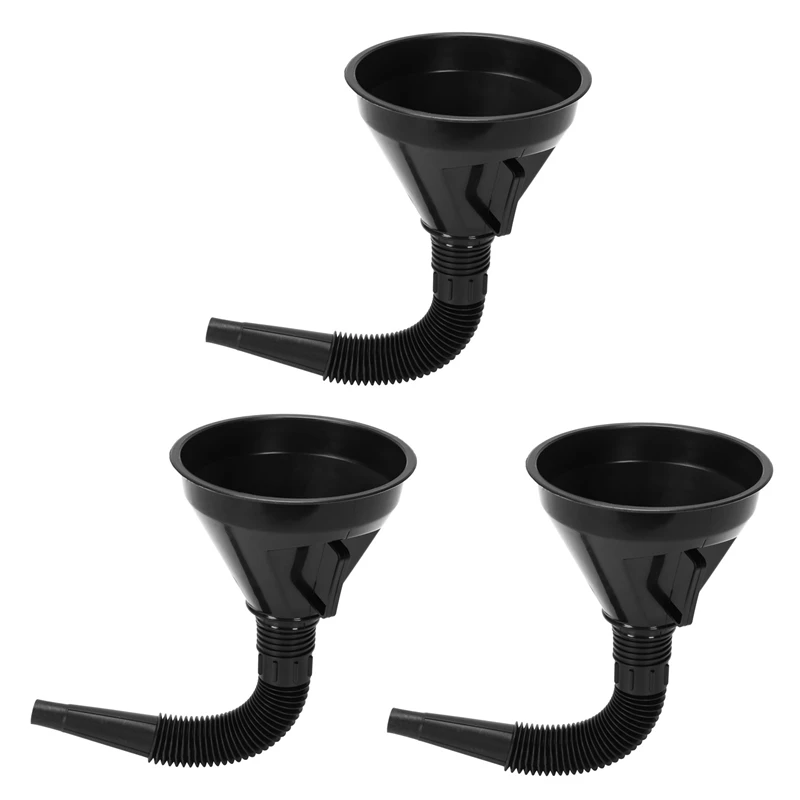 

3X Filter Funnel Thickening Tank And Motorcycle Gasoline Filter Funnel