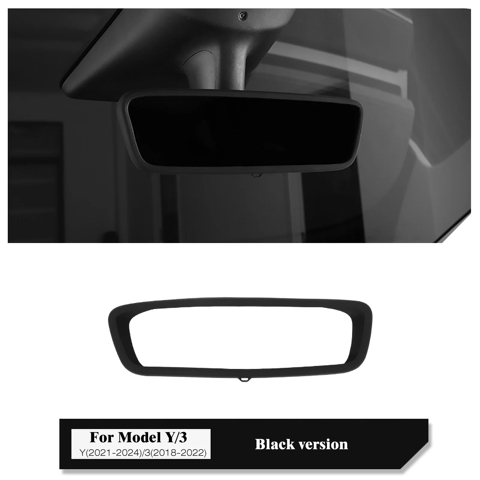 Подходит для модели Y и модели 3, силиконовая рамка зеркала заднего вида — подходит для модели Y 2021-2024 года и моделей 2018-2022, прочная защита, легкие вставки 
Подходит для модели Y и модели 3, силиконовая рамка зеркала заднего вида — подходит для модели Y 2021-2024 года и моделей 2018-2022, прочная защита, легкие вставки