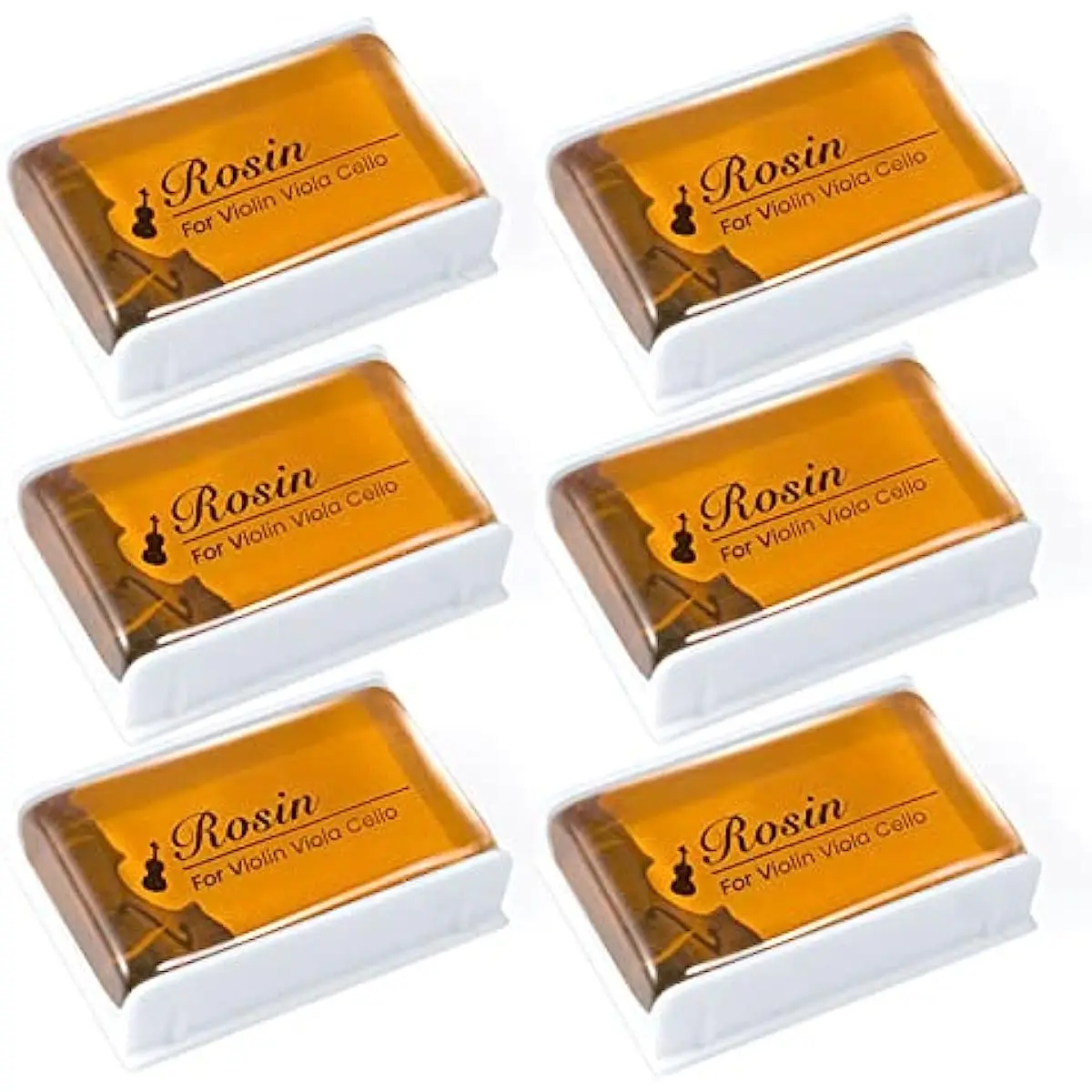 6 PCS Rosins Violin Rosin Cello Viola Rosin For Violin Bow Light Low Dust Resin Violin Accessories Label Random Ship
6 PCS Rosins Violin Rosin Cello Viola Rosin For Violin Bow Light Low Dust Resin Violin Accessories Label Random Ship