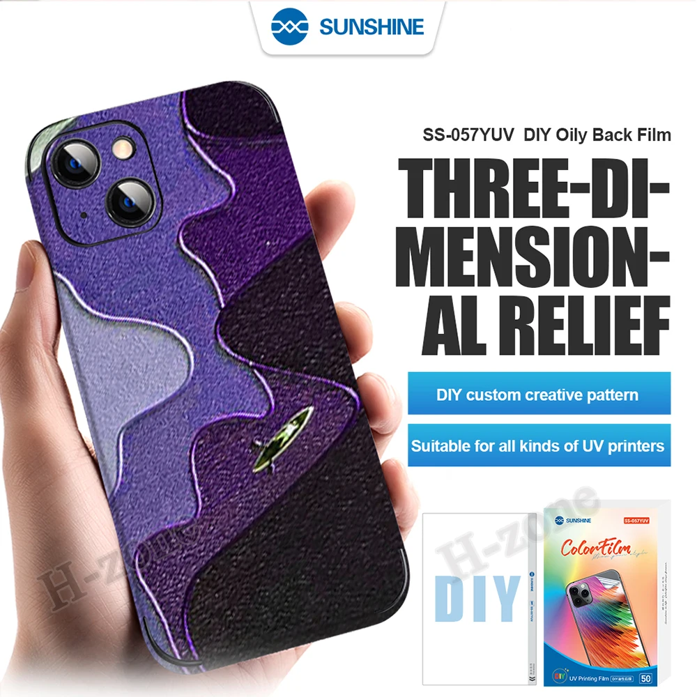 SS-057YUV SUNSHINE DIY Oily Back Film 3D relief Rear blank Film Tablet Custom creative pattern for UV printer cutting machine
SS-057YUV SUNSHINE DIY Oily Back Film 3D relief Rear blank Film Tablet Custom creative pattern for UV printer cutting machine