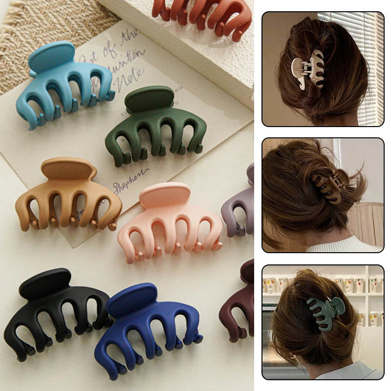 Hair Clips Women Acrylic Hair Claw Medium Size Hair Clamps Claw Clip Crab Hairpin Fashion Hair Accessories Solid Color Grip Clip
Hair Clips Women Acrylic Hair Claw Medium Size Hair Clamps Claw Clip Crab Hairpin Fashion Hair Accessories Solid Color Grip Clip
