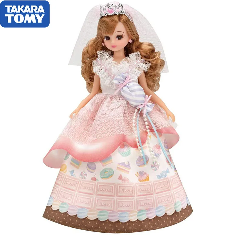 Имитация TAKARA TOMY Licca Sweet кукла-невеста, экшн-модель может двигаться, украшения для девочек, детская игрушка, коллекционные подарки
Имитация TAKARA TOMY Licca Sweet кукла-невеста, экшн-модель может двигаться, украшения для девочек, детская игрушка, коллекционные подарки