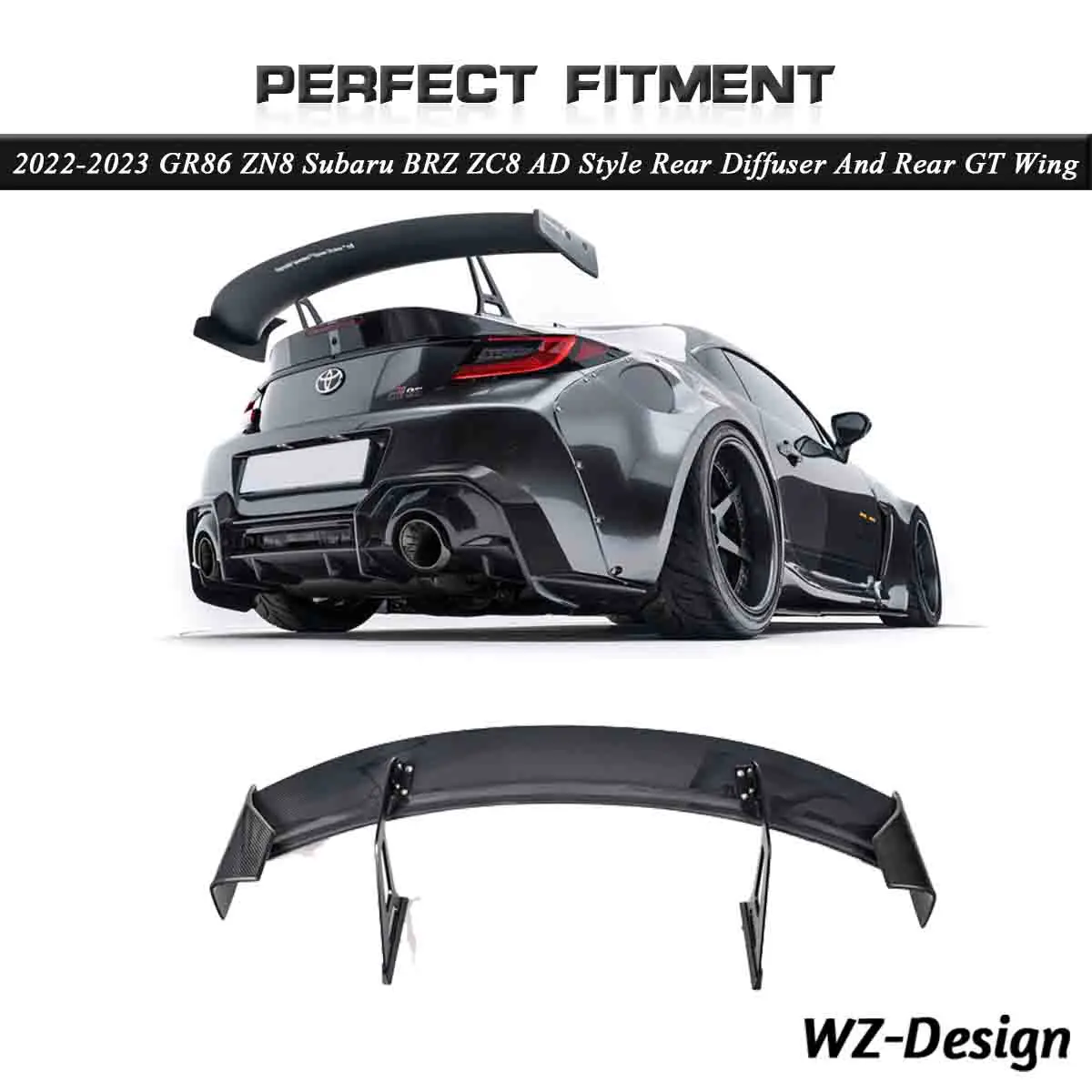 В наличии Стайлинг автомобиля углеродное волокно CFRP GT Wing подходит для 2022-2023 GR86 ZN8 Subaru BRZ ZC8 AD стиль задний GT Спойлер
В наличии Стайлинг автомобиля углеродное волокно CFRP GT Wing подходит для 2022-2023 GR86 ZN8 Subaru BRZ ZC8 AD стиль задний GT Спойлер
