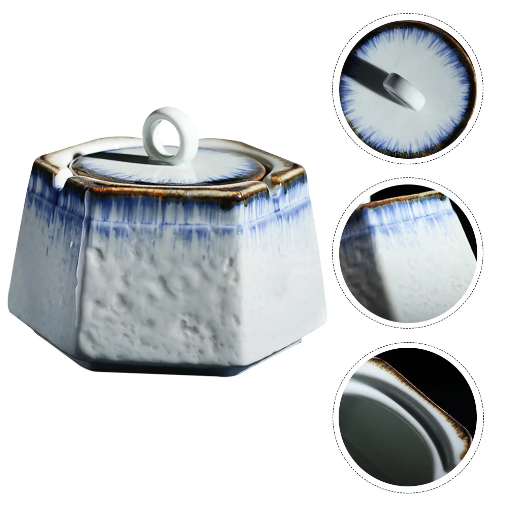 1 Pc Ceramic Ash Container Decorative Ashtray Gift Desktop Decoration with Lid
1 Pc Ceramic Ash Container Decorative Ashtray Gift Desktop Decoration with Lid