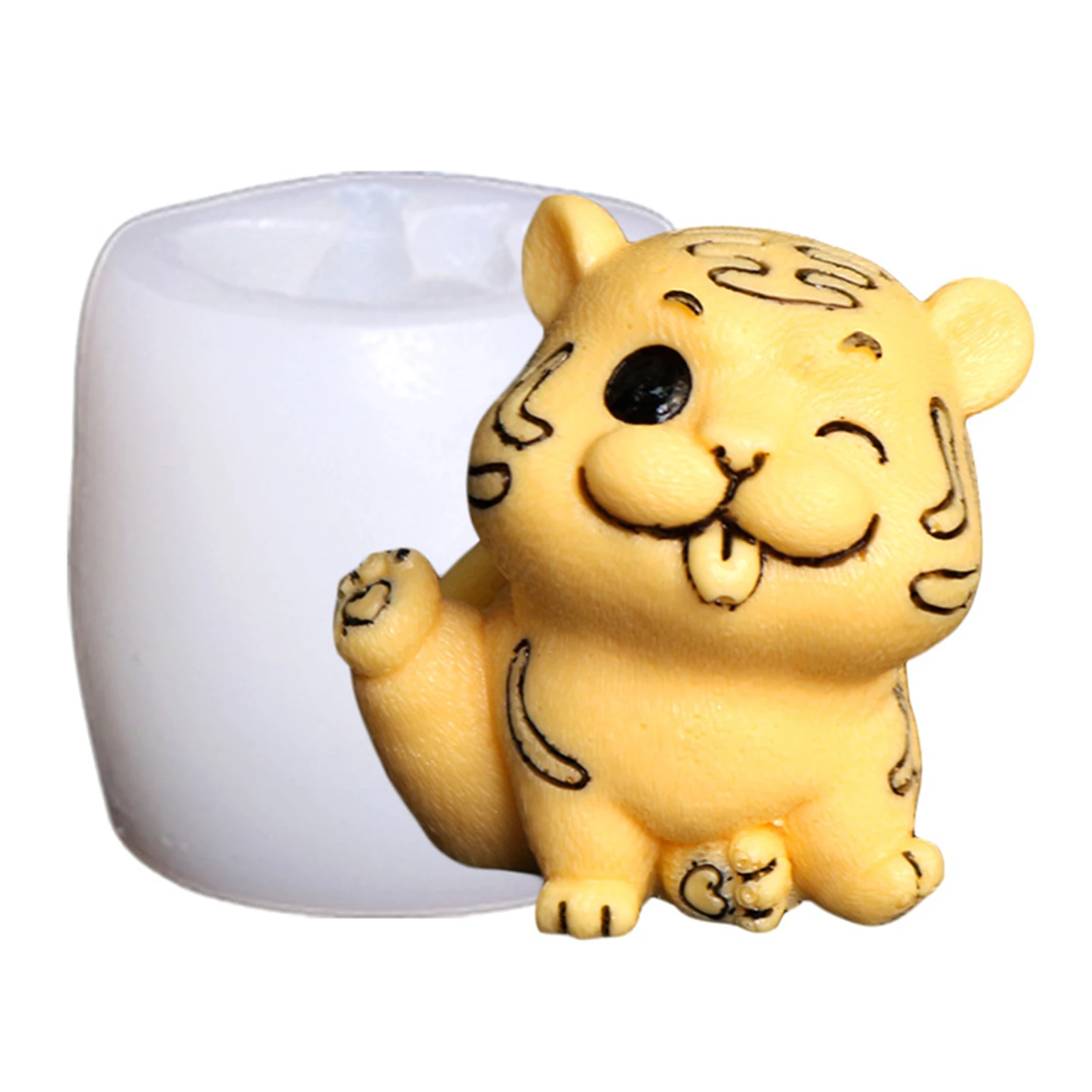 3D Tiger Epoxy Mold DIY Zodiac Tiger Toys Resin Mold Miniature Tiger Figures Fondant Mold Animal Tiger Shape Silicone Resin
3D Tiger Epoxy Mold DIY Zodiac Tiger Toys Resin Mold Miniature Tiger Figures Fondant Mold Animal Tiger Shape Silicone Resin