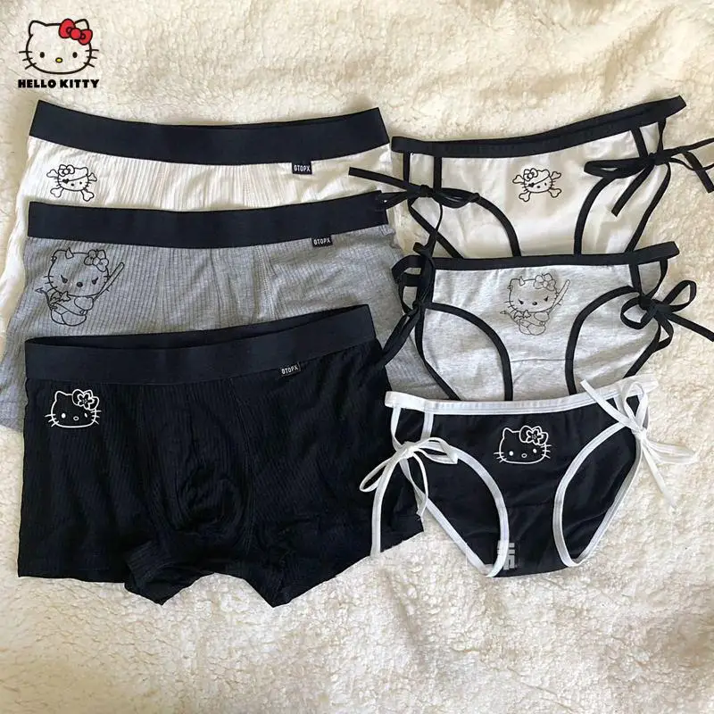 Original Hello Kitty Cotton Panties Cartoon Sanrio Comfortable Breathable Hot Girl Underwear Couple Underwear Japanese Gift
Original Hello Kitty Cotton Panties Cartoon Sanrio Comfortable Breathable Hot Girl Underwear Couple Underwear Japanese Gift