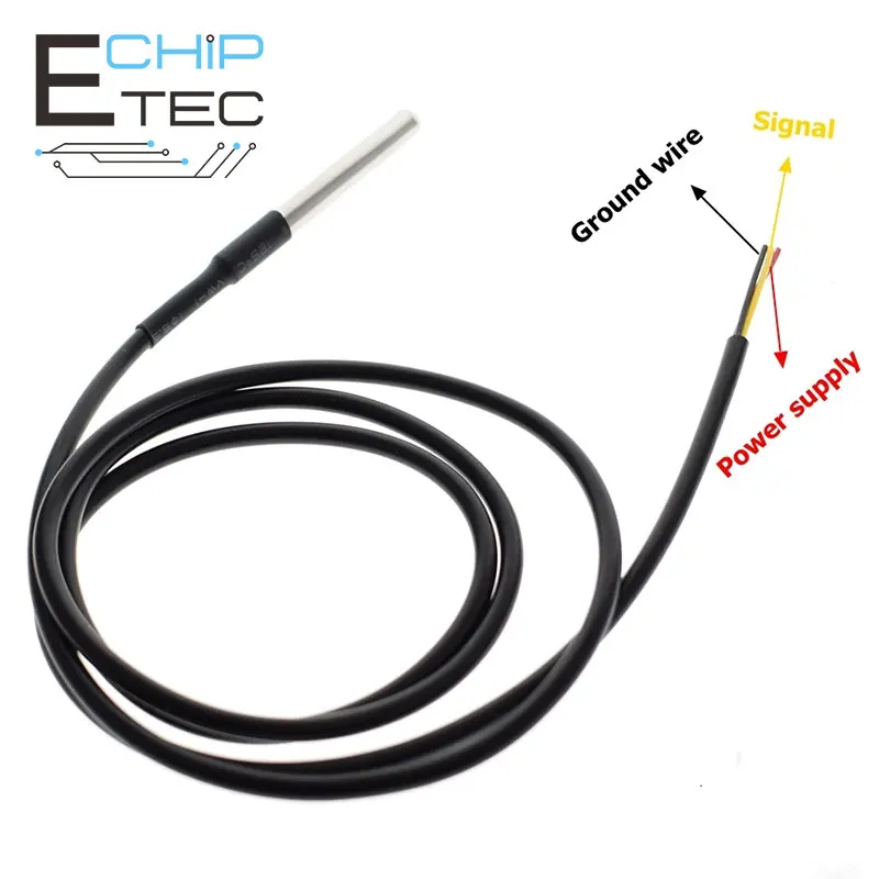 Free shipping 1PCS/2PCSDS18B20 Temperature probe Temperature sensor 18B20 with terminals
Free shipping 1PCS/2PCSDS18B20 Temperature probe Temperature sensor 18B20 with terminals