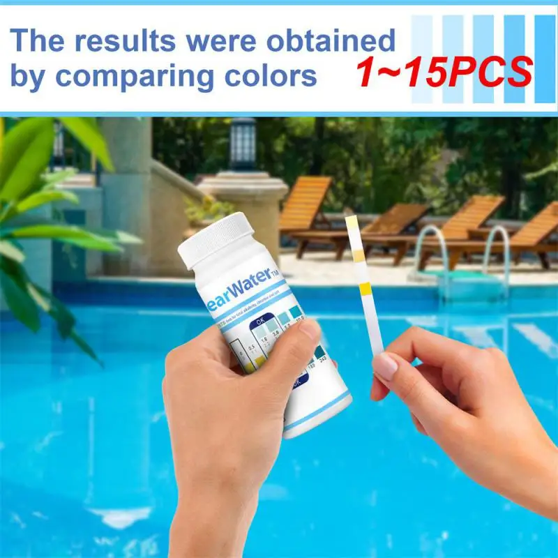 1~15PCS Pool Test Paper Stored For 2 Years 50 Water Quality Test Strips High-quality Imported Filter Paper Ph Ph
1~15PCS Pool Test Paper Stored For 2 Years 50 Water Quality Test Strips High-quality Imported Filter Paper Ph Ph