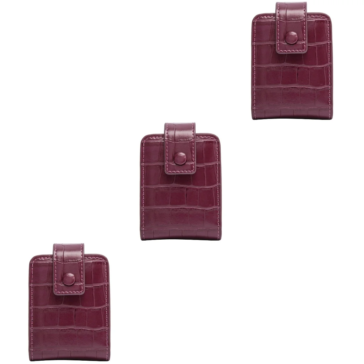 3pcs Ladies Creative Small Case Mini Lipstick Case Storage Bag Lipstick Case with Mirror for Purse
3pcs Ladies Creative Small Case Mini Lipstick Case Storage Bag Lipstick Case with Mirror for Purse