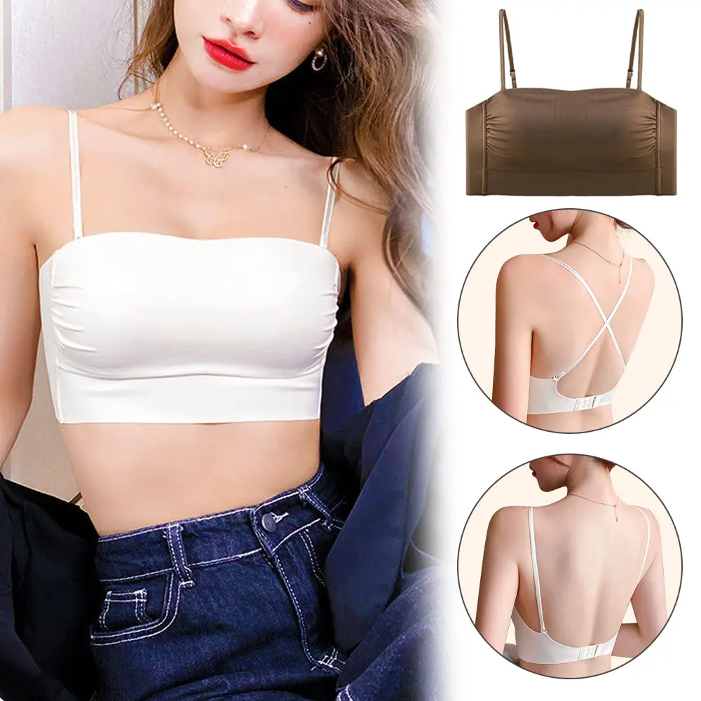 Half Cup Bra Women Backless Bralette Low Back Top Seamless Invisible Wire Free Bras Sexy Thin Cup Brassiere Encaje Mujer
Half Cup Bra Women Backless Bralette Low Back Top Seamless Invisible Wire Free Bras Sexy Thin Cup Brassiere Encaje Mujer