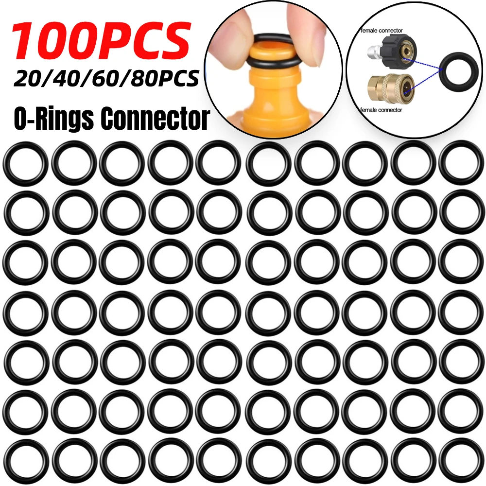20-100PCS 1/4 M22 O-Rings Connector For Pressure Washer Hose Connector Seal Quick Disconnect Durable Rubber Accessories Tools
20-100PCS 1/4 M22 O-Rings Connector For Pressure Washer Hose Connector Seal Quick Disconnect Durable Rubber Accessories Tools