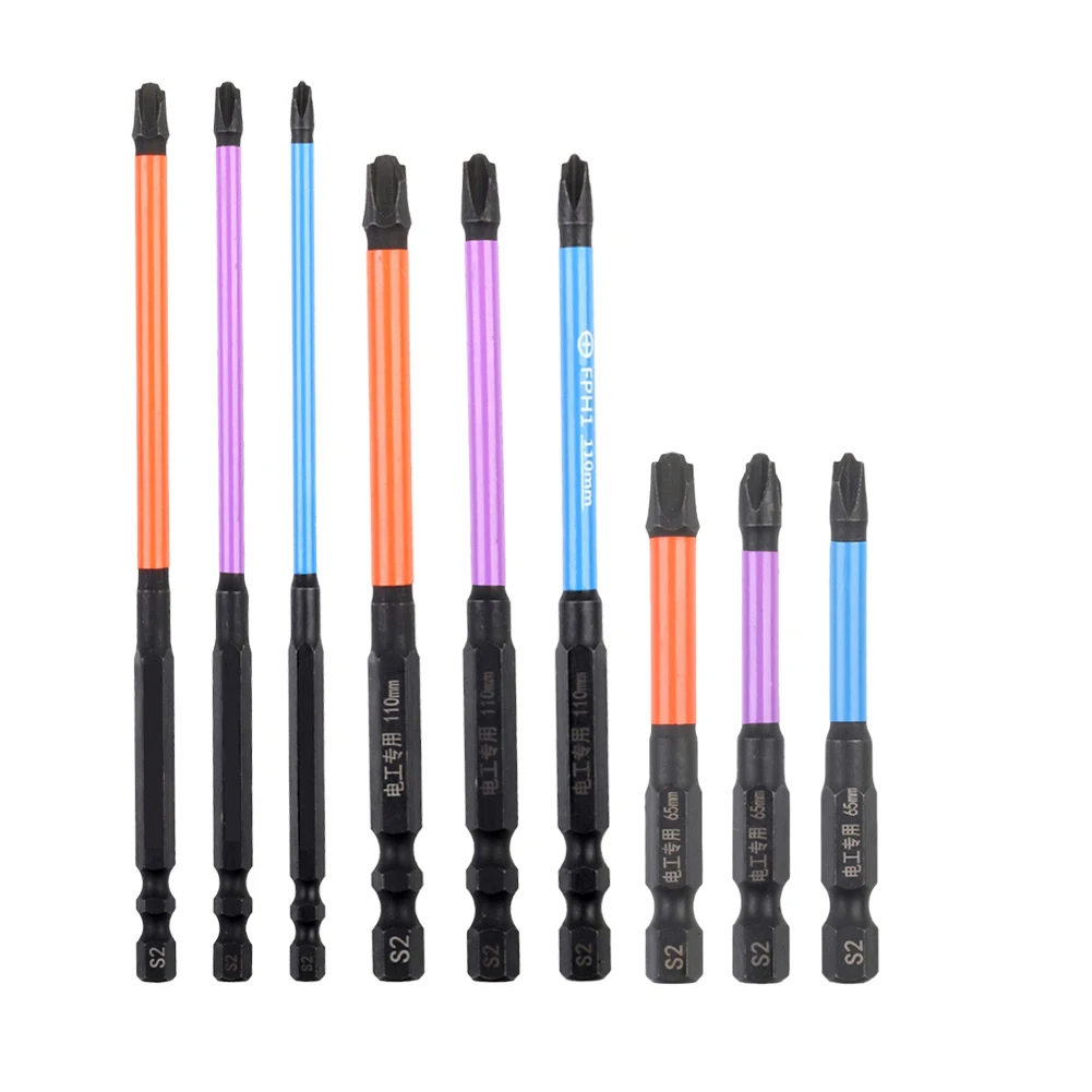 1pc 65/110/150mm Magnetic Cross Screwdriver Bit Non-slip Batch Head FPH1 FPH2 FPH1 FPH23 For Socket Switch Electrician Tool
1pc 65/110/150mm Magnetic Cross Screwdriver Bit Non-slip Batch Head FPH1 FPH2 FPH1 FPH23 For Socket Switch Electrician Tool