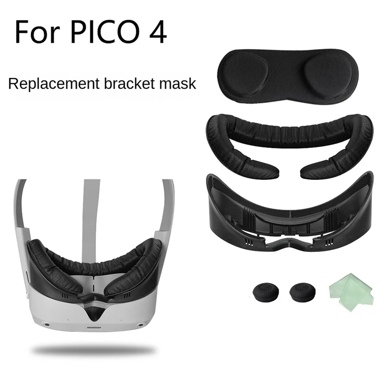 Face Bracket Sponge Leather Pad For Pico 4 VR Headset Replacement Washable Face Cover Mask For PICO4 Accessories
Face Bracket Sponge Leather Pad For Pico 4 VR Headset Replacement Washable Face Cover Mask For PICO4 Accessories
