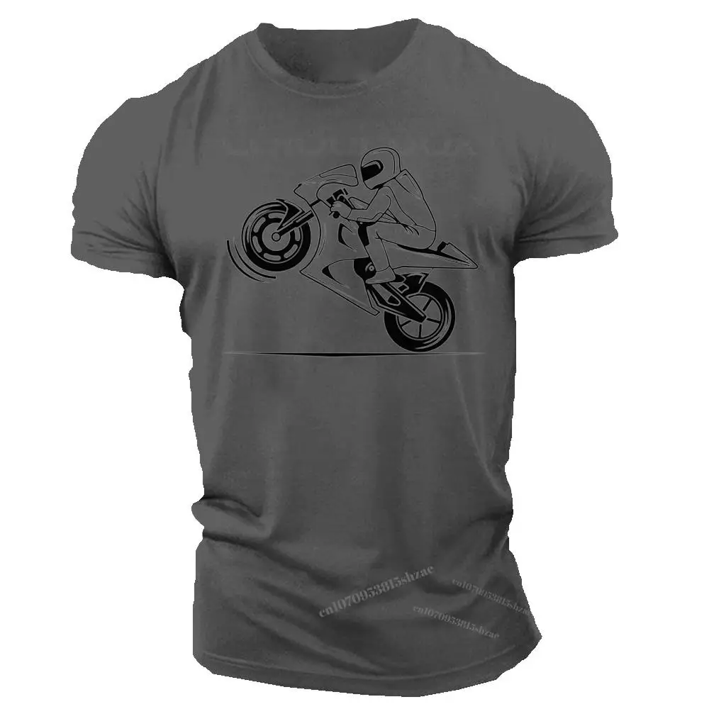 Men's Round Neck Short Sleeve Top Summer Oversized Motorcycle Print Men's Sports Casual T-Shirt Street Style
Men's Round Neck Short Sleeve Top Summer Oversized Motorcycle Print Men's Sports Casual T-Shirt Street Style