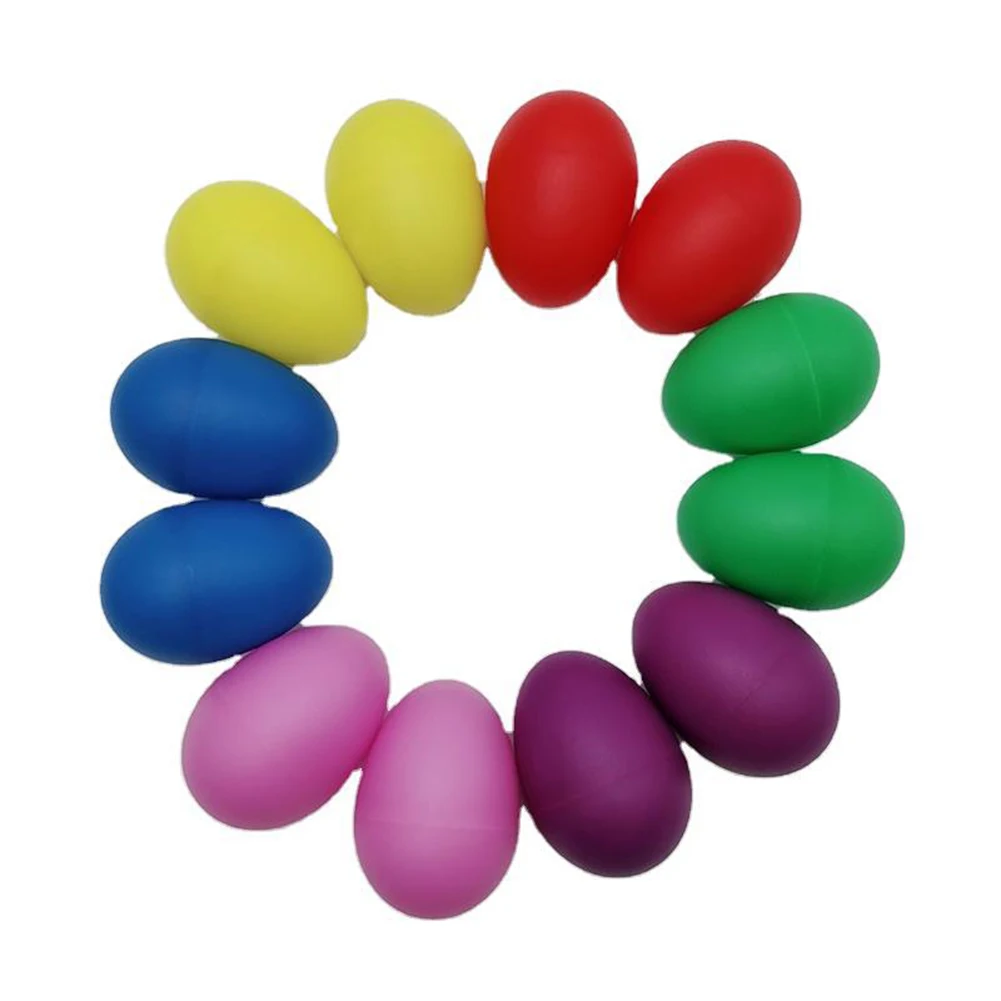 12Pcs Maracas Shakers Sound Egg Percussion Colorful Egg Maraca Musical Instrument Baby Toddler Kids Toys Random Color
12Pcs Maracas Shakers Sound Egg Percussion Colorful Egg Maraca Musical Instrument Baby Toddler Kids Toys Random Color