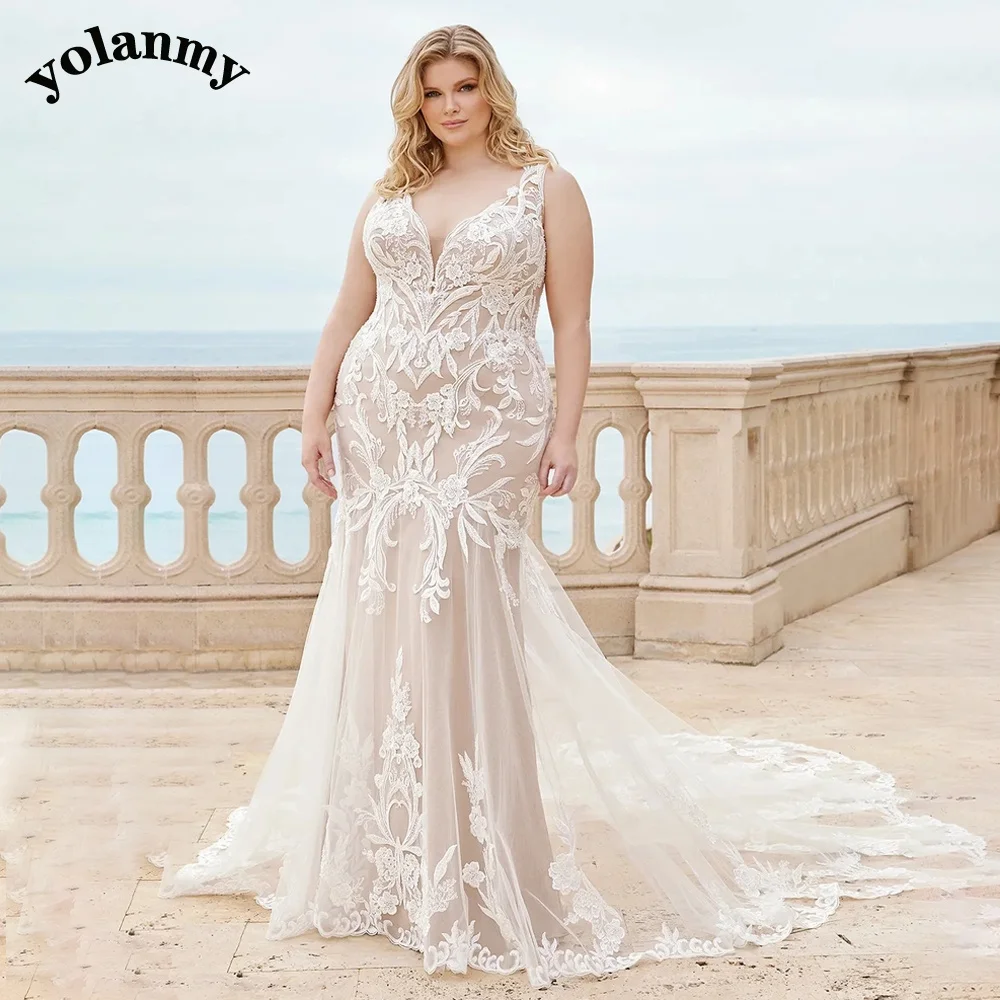 YOLANMY V-Neck Bohemian Wedding Dress Plus Size Court Train Sleeveless Ceremony Drop ShippingMade To OrderEngagement Graduation
YOLANMY V-Neck Bohemian Wedding Dress Plus Size Court Train Sleeveless Ceremony Drop ShippingMade To OrderEngagement Graduation