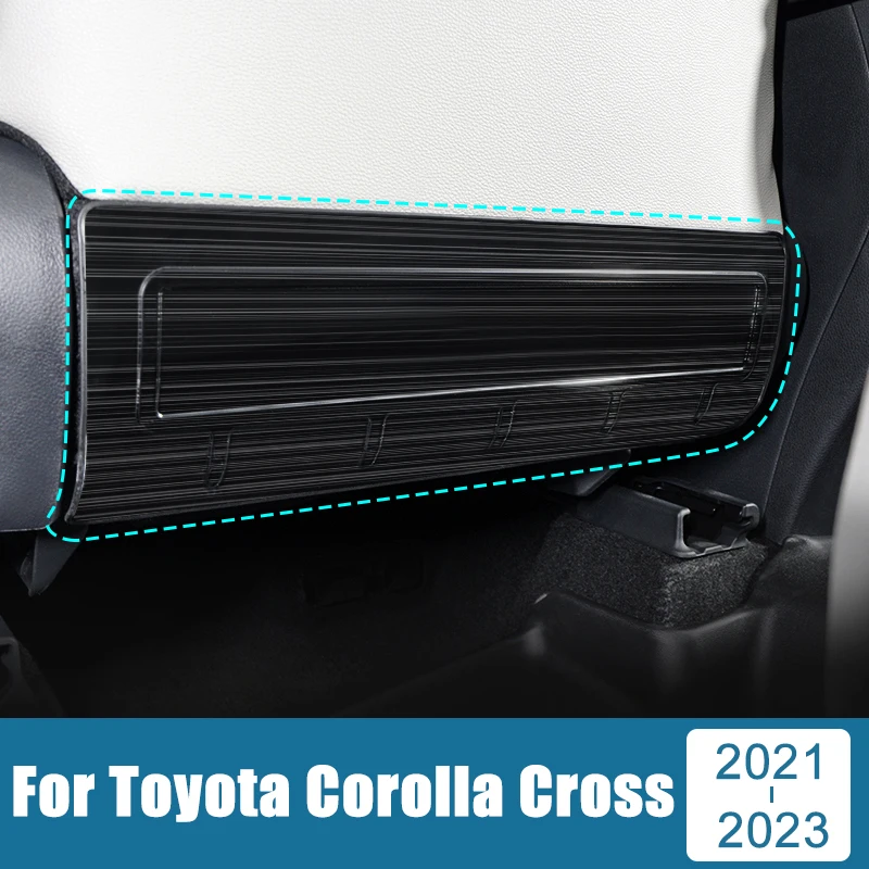 Stainless Car Seat Back Anti Kick Pad Protector Waterproof Child Anti Dirty Mats For Toyota Corolla Cross XG10 2021 2022 2023
Stainless Car Seat Back Anti Kick Pad Protector Waterproof Child Anti Dirty Mats For Toyota Corolla Cross XG10 2021 2022 2023