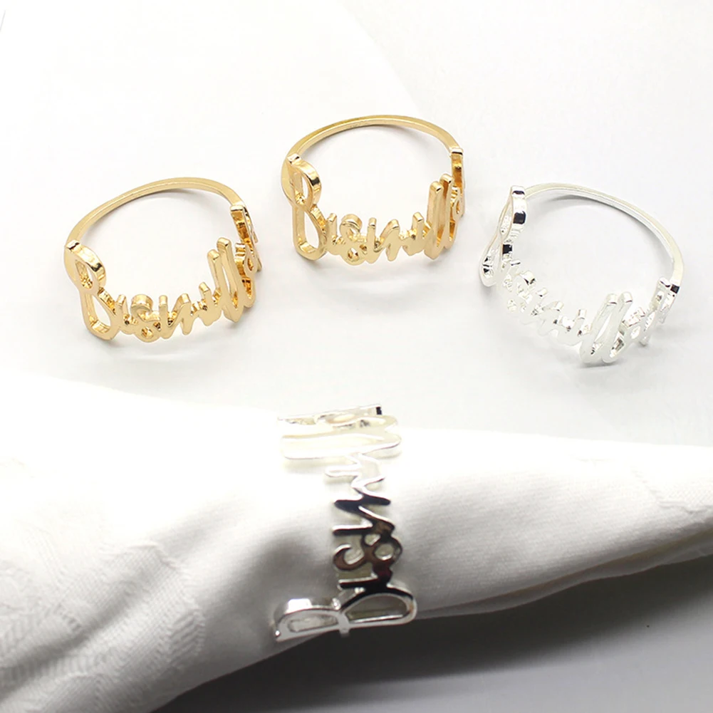 New 4/6PCS 42MM Alloy Metal Napkin Holder Napkin Rings for Wedding Table Decoration Wedding Towel Rings Dinner Table
New 4/6PCS 42MM Alloy Metal Napkin Holder Napkin Rings for Wedding Table Decoration Wedding Towel Rings Dinner Table