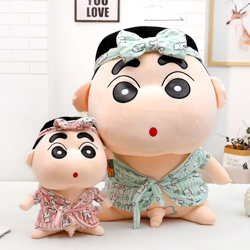 Аниме Crayon Shin-chan, оригинальные плюшевые игрушки, кавайная кукла, японская мультяшная милая кукла, мягкий плюшевый подарок на день рождения и Рождество, 26-75 см
Аниме Crayon Shin-chan, оригинальные плюшевые игрушки, кавайная кукла, японская мультяшная милая кукла, мягкий плюшевый подарок на день рождения и Рождество, 26-75 см