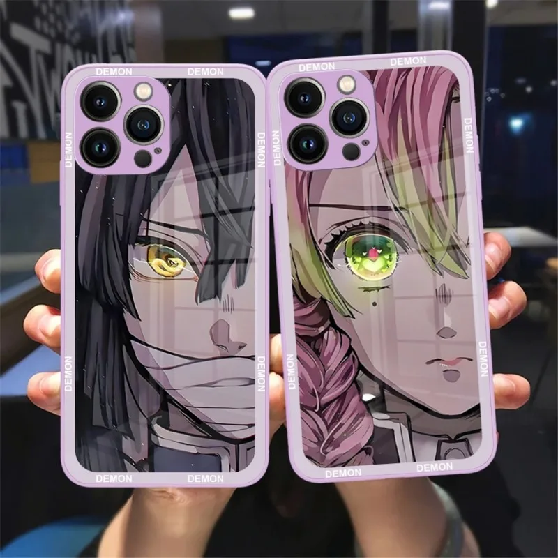 Demon Slayer Anime Phone Case Purple Glass For IPhone 13 14 12 11 Pro Max Plus Mini X XR 8 7 6s SE2020 Cover
Demon Slayer Anime Phone Case Purple Glass For IPhone 13 14 12 11 Pro Max Plus Mini X XR 8 7 6s SE2020 Cover