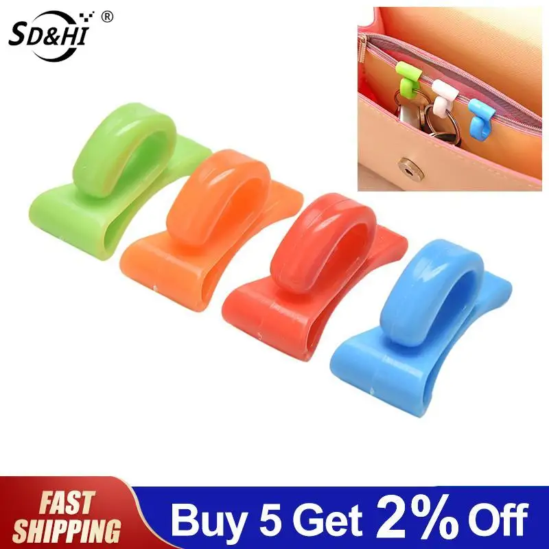 2Pcs Colorful Home Plastic Novelty Mini Cute Creative Anti-lost Hook Within The Bag Key Storage Holder Rack Bag Hooks
2Pcs Colorful Home Plastic Novelty Mini Cute Creative Anti-lost Hook Within The Bag Key Storage Holder Rack Bag Hooks