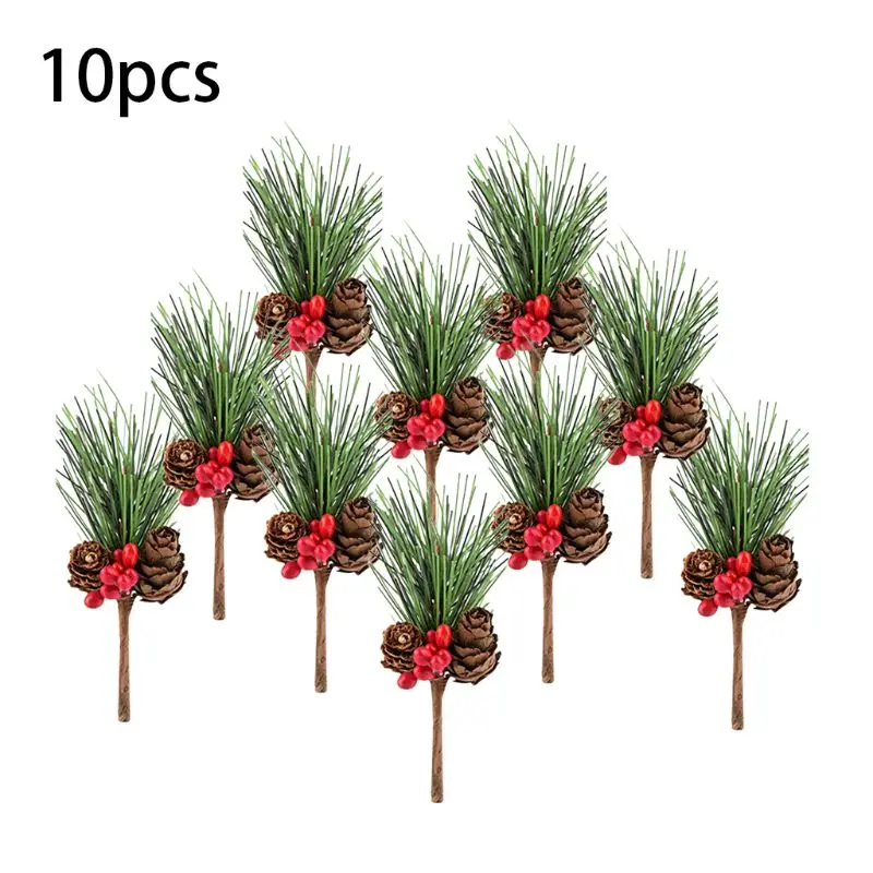 Set of 10 Artificial Plants Holly Leaves Red Berries for Christmas Flower Arrangements Party Gift Christmas Tree Decor
Set of 10 Artificial Plants Holly Leaves Red Berries for Christmas Flower Arrangements Party Gift Christmas Tree Decor