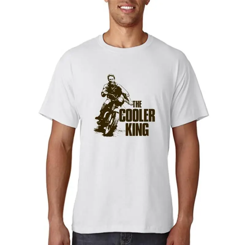 Title: The Cooler King Short Sleeve T Shirt - Inspired by The Great Escape - Mens & Ladies Styles men t shirt 
Title: The Cooler King Short Sleeve T Shirt - Inspired by The Great Escape - Mens & Ladies Styles men t shirt