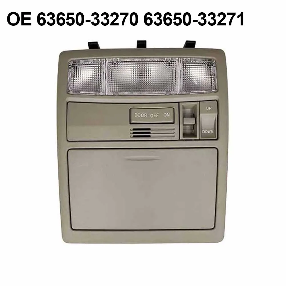 Car Indoor Ceiling Light Assembly Glasses Case 63650-33271-E0 For Toyota For Carmy For Land Cruiser For Aurion 07-11 Accessories
Car Indoor Ceiling Light Assembly Glasses Case 63650-33271-E0 For Toyota For Carmy For Land Cruiser For Aurion 07-11 Accessories