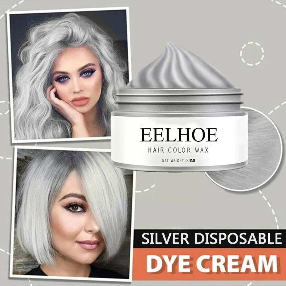 30ml Hair Colour Dye Wax Temporary Color Wax For Hair Washable Disposable Hair Coloring Cream DIY Hairstyle Tool Accessorie F0D0
30ml Hair Colour Dye Wax Temporary Color Wax For Hair Washable Disposable Hair Coloring Cream DIY Hairstyle Tool Accessorie F0D0