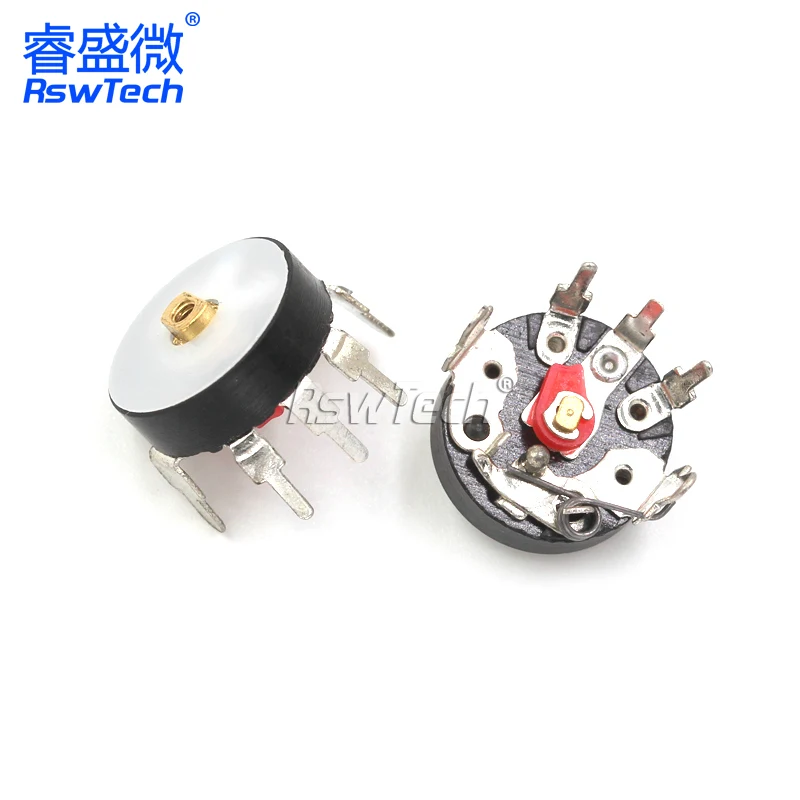 5 шт. RV12 мм изогнутый ножной прямой выключатель радиоприемника 10K 50K с поворотным механизмом
5 шт. RV12 мм изогнутый ножной прямой выключатель радиоприемника 10K 50K с поворотным механизмом