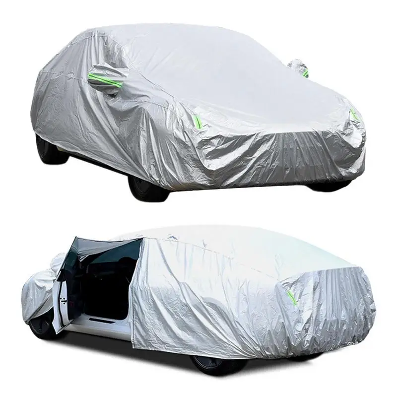 Universal Car Outdoor Cover Automobile Sunshade Dustproof Cover Waterproof Rain Snow Protection Exterior Accessories For Car
Universal Car Outdoor Cover Automobile Sunshade Dustproof Cover Waterproof Rain Snow Protection Exterior Accessories For Car