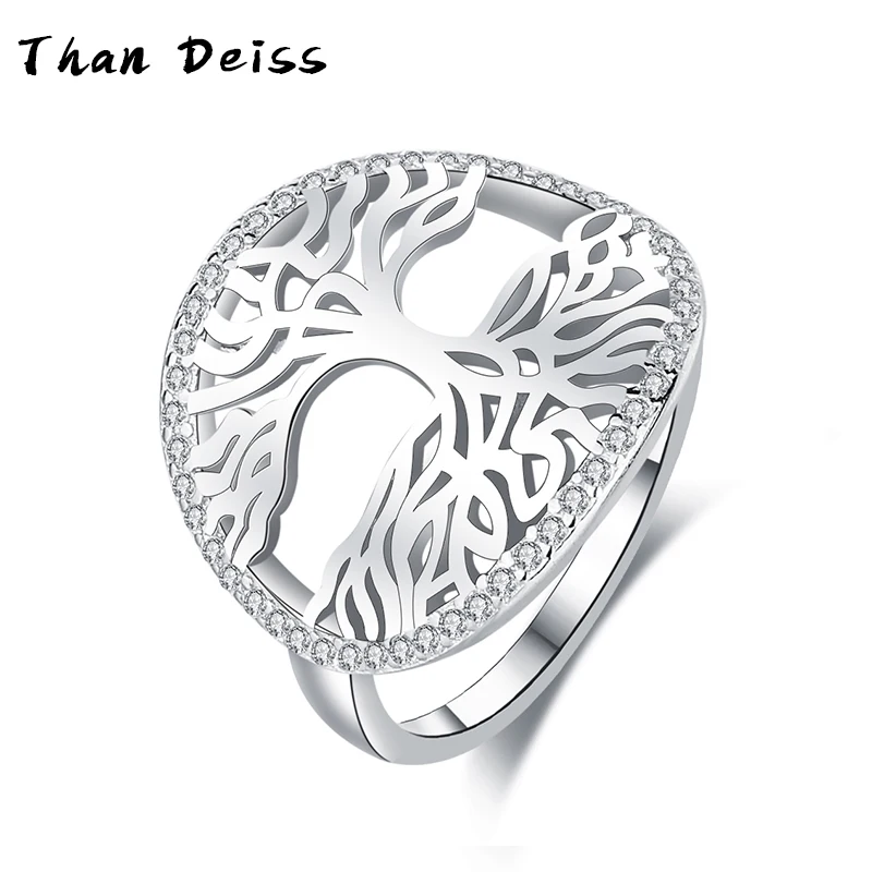 Europe And The United States S925 Sterling Silver Tree Of Life Ring Women's Hot Models Fashion Versatile Jewelry
Europe And The United States S925 Sterling Silver Tree Of Life Ring Women's Hot Models Fashion Versatile Jewelry
