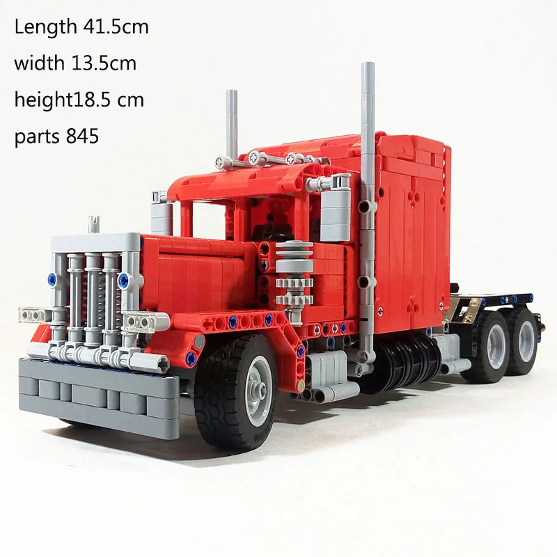 IpinMOC Peterbilt truck MOC-24330 379 heavy truck building blocks assembled model DIY educational toysChristmas birthday gift 
IpinMOC Peterbilt truck MOC-24330 379 heavy truck building blocks assembled model DIY educational toysChristmas birthday gift