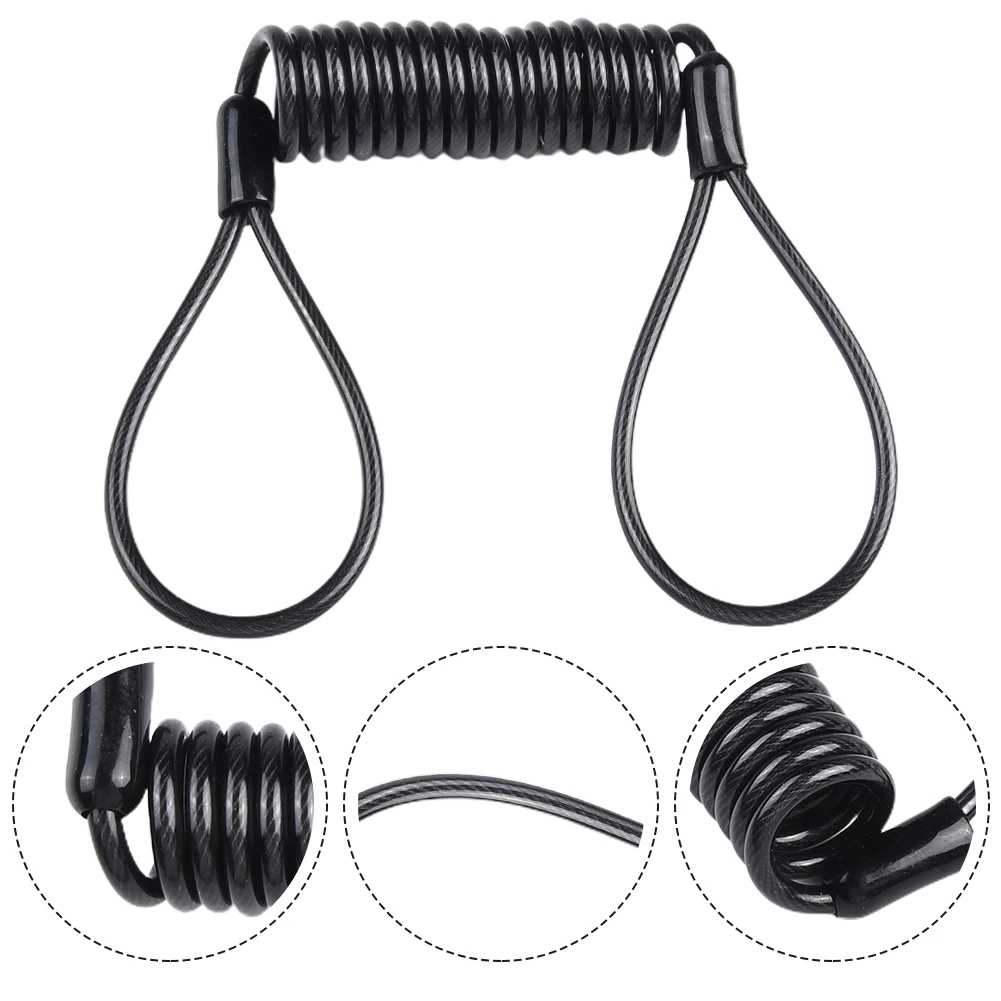 Brand New Disc Lock Reminder Cable Approx. 120cm Car Accessories Car Parts Plastic Scooter Security Steel Coil
Brand New Disc Lock Reminder Cable Approx. 120cm Car Accessories Car Parts Plastic Scooter Security Steel Coil