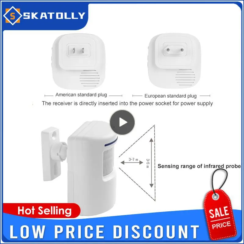 2/3 шт., сенсорный дверной звонок для ресторанов, 110-240 В
2/3 шт., сенсорный дверной звонок для ресторанов, 110-240 В
