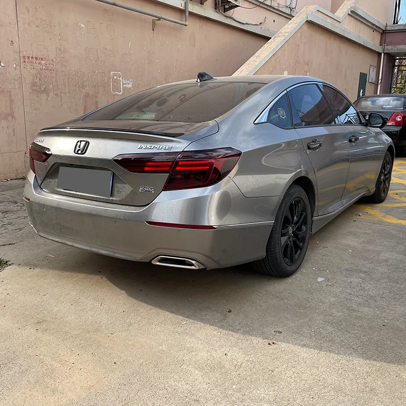 Спойлер для 10-го поколения Honda Accord 2018-2023, оригинальный стиль, АБС-пластик, углеродное волокно, внешний вид, задний спойлер, губа багажника
Спойлер для 10-го поколения Honda Accord 2018-2023, оригинальный стиль, АБС-пластик, углеродное волокно, внешний вид, задний спойлер, губа багажника