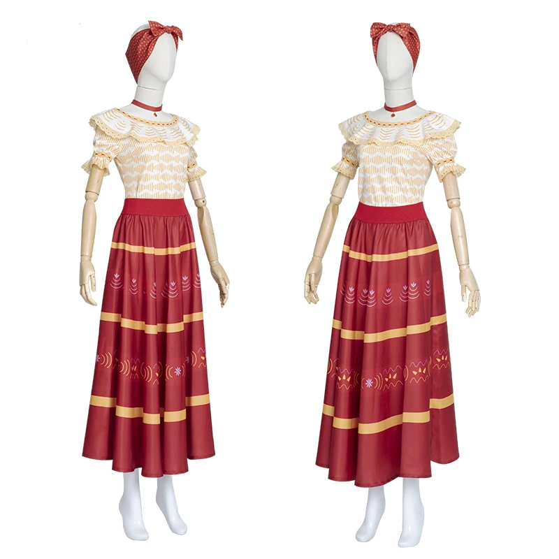 2022 New Moive Carnival Halloween Party Doralia Cosplay Costume Magic House Mirabel Dress
2022 New Moive Carnival Halloween Party Doralia Cosplay Costume Magic House Mirabel Dress