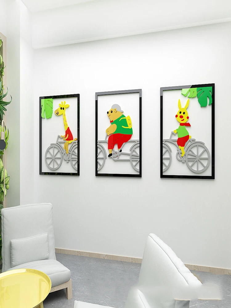 Nordic Style Cartoon 3D Three-Dimensional Acrylic Custom Dning Room Living Room Bedroom Background Wall Sticker Photo Frame
Nordic Style Cartoon 3D Three-Dimensional Acrylic Custom Dning Room Living Room Bedroom Background Wall Sticker Photo Frame