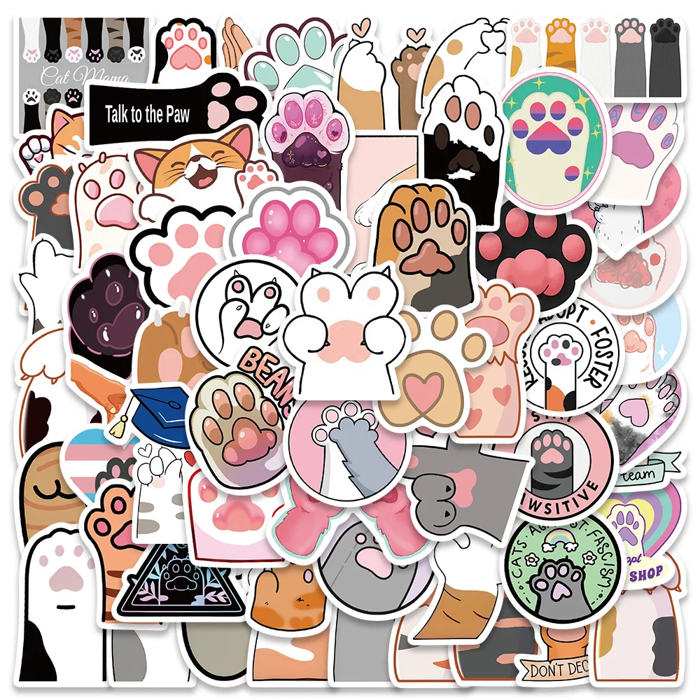 10/61pcs Pink Cat Paw Kawaii Cute Stickers Pack Book Aesthetic Stationery Bike Bottle Decals Phone Cases Planner Kids Stickers
10/61pcs Pink Cat Paw Kawaii Cute Stickers Pack Book Aesthetic Stationery Bike Bottle Decals Phone Cases Planner Kids Stickers