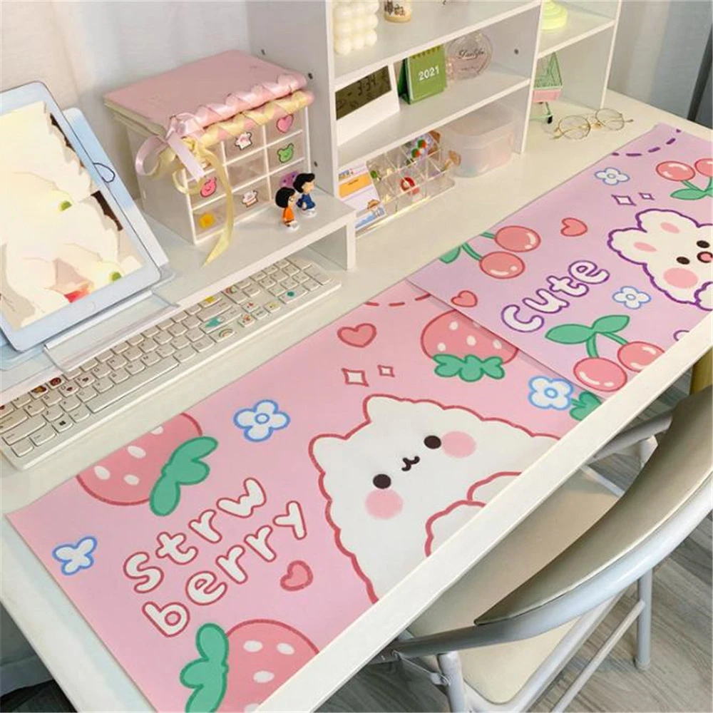 1pc Kawaii Mouse Pad Large Cherry Bunny Non-slip Desktop Table Mat Student Desk Mat Cute Bear Bunny Mouse Pad Large Game Mat
1pc Kawaii Mouse Pad Large Cherry Bunny Non-slip Desktop Table Mat Student Desk Mat Cute Bear Bunny Mouse Pad Large Game Mat
