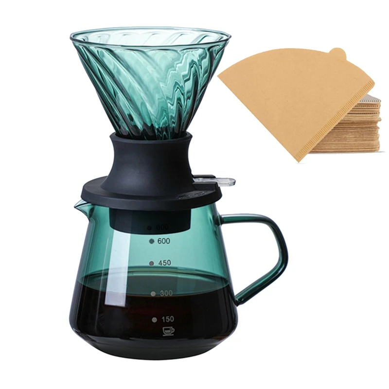Glass Coffee Pot Coffee Drip Filter Pot V Shape Drip Coffee Dripper And Filters V02
Glass Coffee Pot Coffee Drip Filter Pot V Shape Drip Coffee Dripper And Filters V02