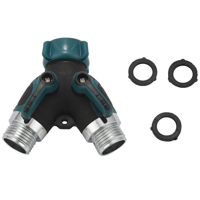 2 Way Y Shape Hose Connector Garden Splitter Comfortable Plastic Grip Faucet
2 Way Y Shape Hose Connector Garden Splitter Comfortable Plastic Grip Faucet