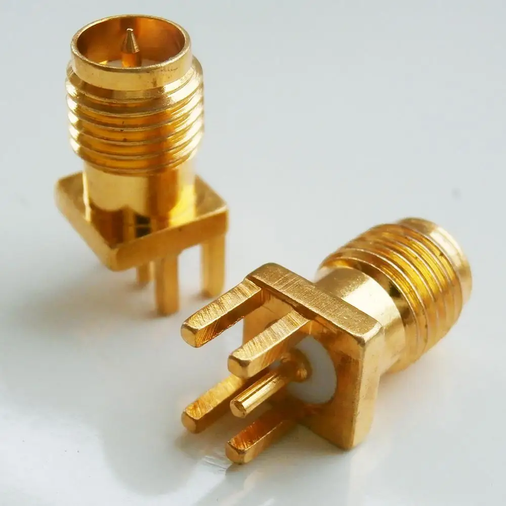 1X Pcs RP-SMA RPSMA RP SMA Female Askew jack Center Solder PCB clip edge mount Brass Straight Coaxial RF Adapters
1X Pcs RP-SMA RPSMA RP SMA Female Askew jack Center Solder PCB clip edge mount Brass Straight Coaxial RF Adapters