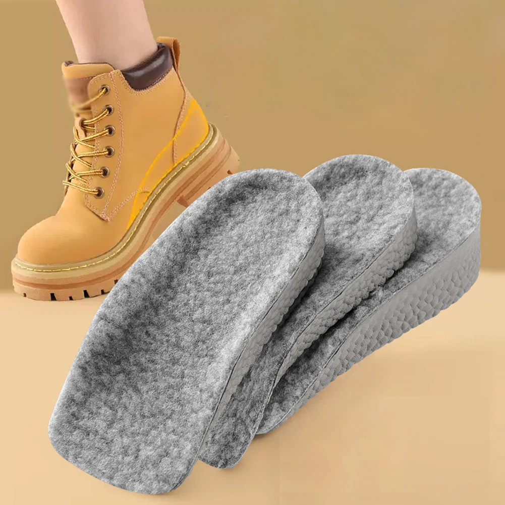 Стельки поддерживающие для мужчин и женщин, легкие, мягкие, эластичные, для поддержания высоты, теплые, 1 пара 
Стельки поддерживающие для мужчин и женщин, легкие, мягкие, эластичные, для поддержания высоты, теплые, 1 пара