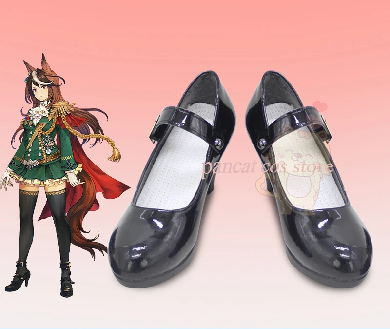 

Pretty Derby Symboli Rudolf Cosplay Shoes Comic Anime Game Cos Long Boots Cosplay Costume Prop Shoes for Con Halloween Party